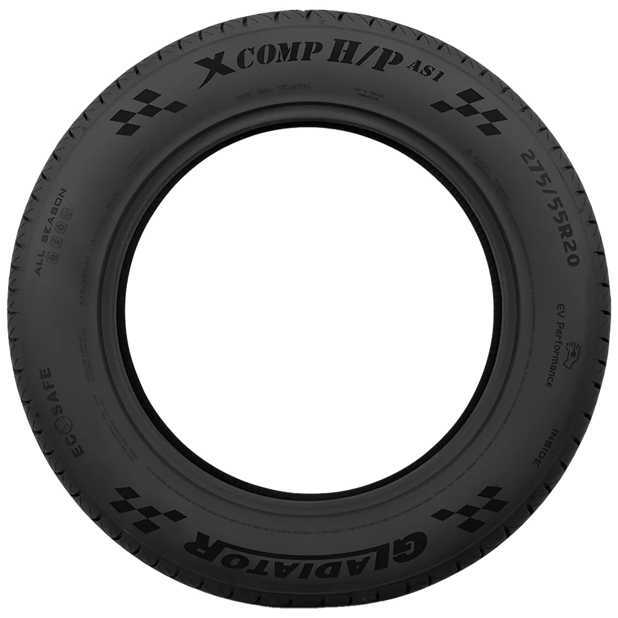 Amazon.com: Gladiator X Comp H/P AS1 All Season 205/50ZR17 93W